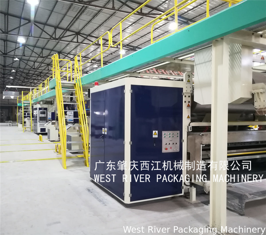 Banana Box/Mineral Water Carton/ Wire Cable Package/Biscuit  Corrgated Making Machine Production Line