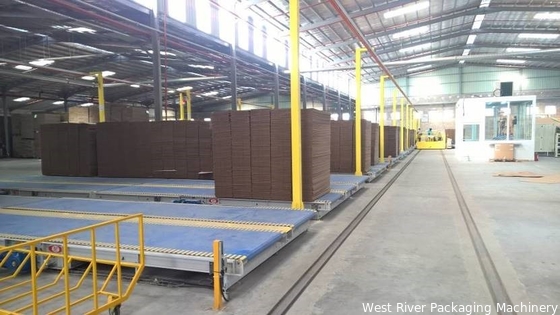Customized Design Automatic Cardboard Logistics System | For Corrugation Plant | Connect with Printing and Finishing