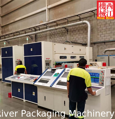 Waterproof Cardboard Making Machine Complete Corrugators Equipment Water Proof Agent Application
