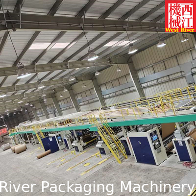 Waterproof Cardboard Making Machine Complete Corrugators Equipment Water Proof Agent Application
