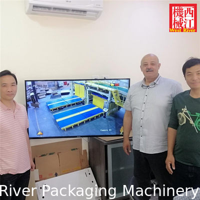 High Speed 3Ply, 5Ply, 7Ply Complete Corrugated Cardboard Production Line