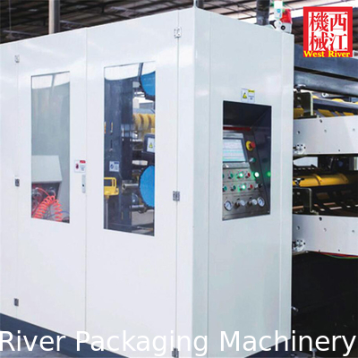 Fully Automatic 5Ply Complete Corrugators Preprint Corrugated Cardboard Production Line