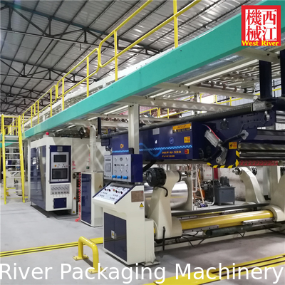 Three/Five/Seven Layer Corrugating Machines Complete Corrugated machine production line to produce cardboard