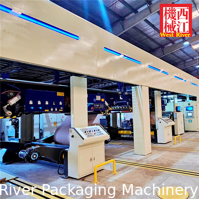 WJ250 7PLY Complete Corrugation Carton Making Machines West River Quality- Mechanical, Tabacoo, Battery, Melon Package