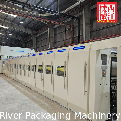 WJ250 Series 5Ply Automatic Corrugated Cardboard Carton Box Production Line