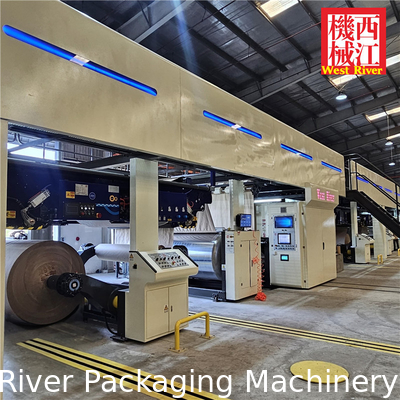 WJ250 7PLY Complete Corrugation Carton Making Machines West River Quality- Mechanical, Tabacoo, Battery, Melon Package
