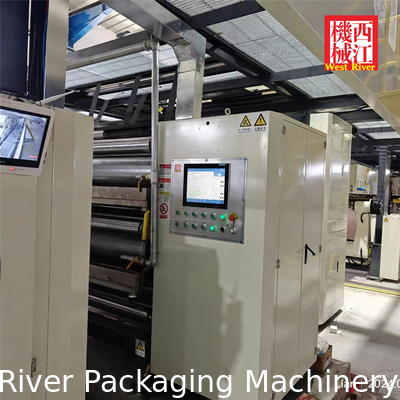 Fully Automatic 3 ply Corrugated Cardboard Production Line Glue Machine