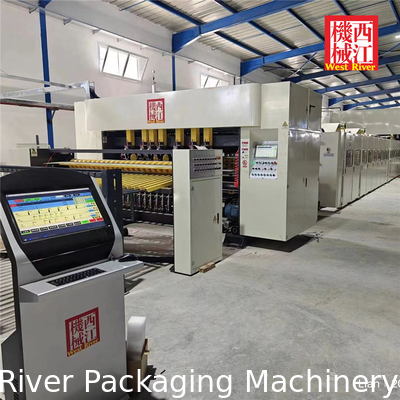 High Speed 7Ply Corrugated Cardboard Production Line Intelligent Control System