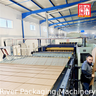 High Speed 7Ply Corrugated Cardboard Production Line Intelligent Control System
