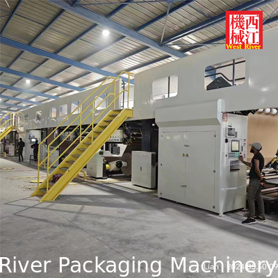 5Ply Fully Automatic Corrugated Cardboard Production Line | ERP System | Servo Control | Energy Saving