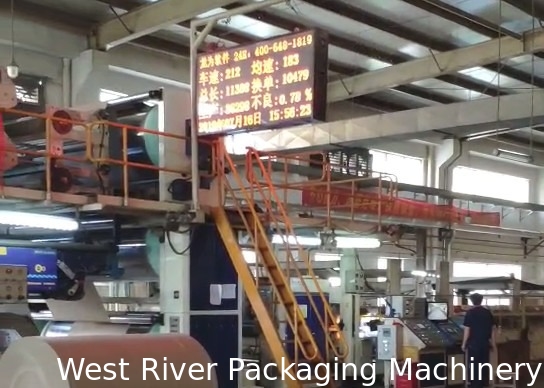 WJ250 Series 5Ply Automatic Corrugated Cardboard Carton Box Production Line
