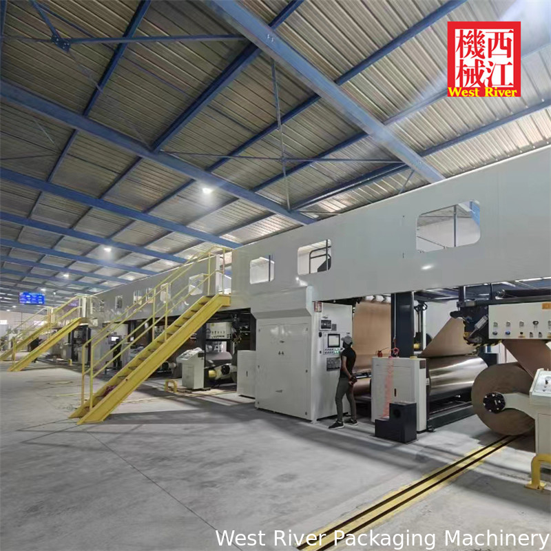 High Speed 7Ply Corrugated Cardboard Production Line Intelligent Control System