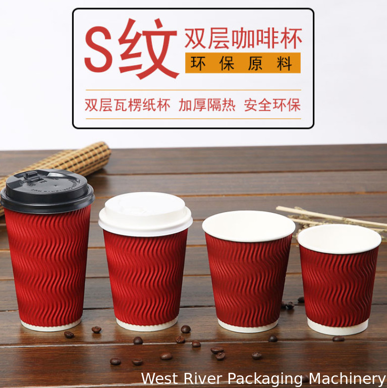 S flutes Coffee/Tea Cup Cover Corrugation Making Machine S Flutes Single Face Cardboard