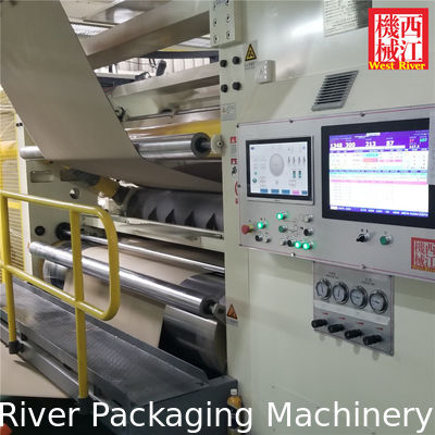 آلة كاسيت الرأسي ذات الوجه الواحد 15 دقيقة تغيير العود التحكم التلقائي بالكامل 2Ply Corrugator