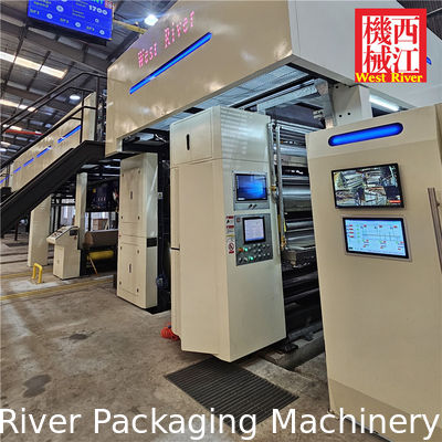 آلة صمغ ذاتية التشغيل بالكامل 3 طبقات لخط إنتاج الورق المقوى