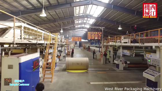 Model Project: Complete Whole Paper Mill And Corrugated Cardboard Carton Plant Design Solution