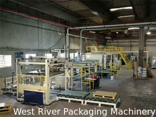 2Ply آلة التجويف ذات الوجه الواحد -- معدات التجويف كامل التلقائي